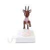 Roman 7.0 Inch Reindeer Stockin Holder Rudolph Flight Christmas Santa Stocking Holders - 3 of 3