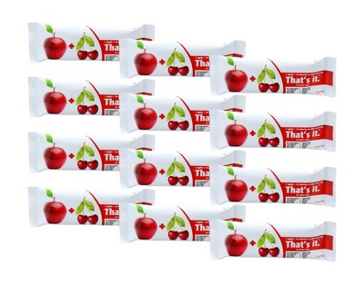 That's It Apple and Cherry Fruit Bars | Unisex | Multi