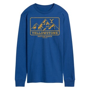 Men's - Yellowstone - Yellowstone Dutton Ranch Long Sleeve Graphic T-Shirt - 1 of 4
