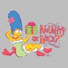 Men's The Simpsons Marge Naughty or Nice T-Shirt - 2 of 4