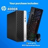 Refurbished HP ProDesk 400G6 Desktop Computer-HexaCore Intel i5-16GB RAM-250GB NVMe+500GB SSD-Keyboard & Mouse-Windows 11 Pro-Manufacturer Refurbished - 2 of 4