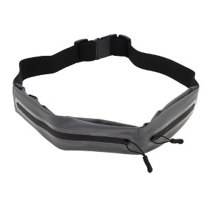 Unique Bargains Double Pocket Running Waist Pack 1 Pc - 1 of 4