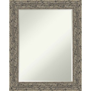 Amanti Art Attic Aged Half-Inch-Bevel Wood Framed Bathroom Vanity Wall Mirror - 1 of 4