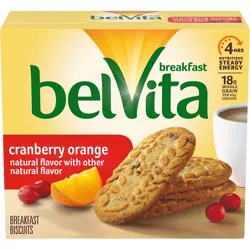 belVita Cranberry Orange Breakfast Biscuits - 5 Packs