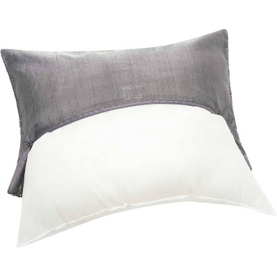 Mina Victory White Down Feather Throw Pillow Insert 14" x 22"