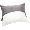 Hyper Duck Down Feather Throw Pillow White - Mina Victory - image 2 of 2