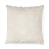Park Hill Collection Texture Stripe Alpaca Wool Square Pillow Cover - 3 of 4