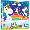 MasterPieces 24 Piece Jigsaw Puzzle for Kids - Rainbow Unicorns - 19"x14" - 2 of 4