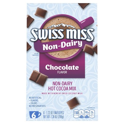 Swiss Miss Non Dairy Hot Cocoa Mix - 7.38oz/6pk : Target