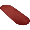 Colonial Mills Bristol Polypropylene Braided Rug, 2-Feet by 6-Feet, Rosewood - 2 of 4
