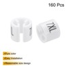 Unique Bargains Convenient removal and reusability Clothes Hanger Markers 160 Pcs - 3 of 4