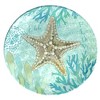 12pc Melamine Beachcomber Dinnerware Set - Certified International: Nautical Coastal Design, Dishwasher-Safe, Service for 4 - 3 of 4