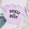 Simply Sage Market Women's Booked and Busy Short Sleeve Relaxed Fit Cropped Tee - 3 of 4