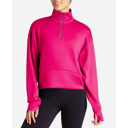 Women's Scuba Corset Half-Zip Jacket - Danskin - image 1 of 4