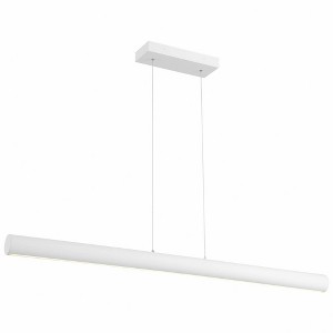 Access Lighting Carmel 1 - Light Island Pendant Light in  Matte White - 1 of 2