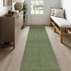 Lahome Boho Area Rug Machine Wasbable Rugs for Kitchen Non Skid Low Pile Braided Cotton Farmhouse Entryway Rugs Indoor Throw Rug Door Mats - 2 of 4