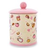 Silver Buffalo Sanrio Hello Kitty Apples and Cinnamon Ceramic Snack Jar | 8 Inches Tall - 2 of 4