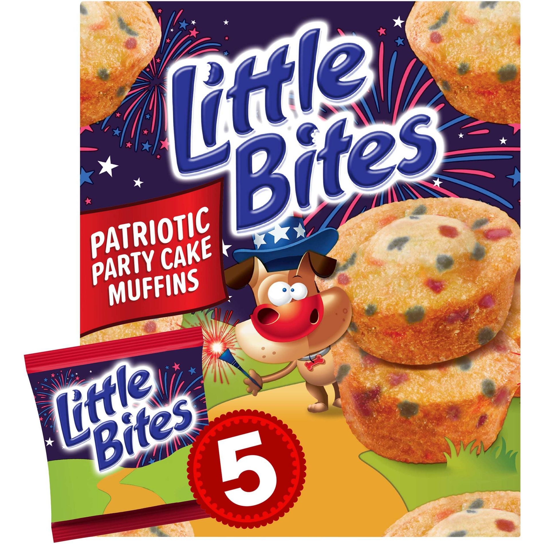 Entenmann's Little Bites Party Cake Mini Muffins - 7.5oz/5ct