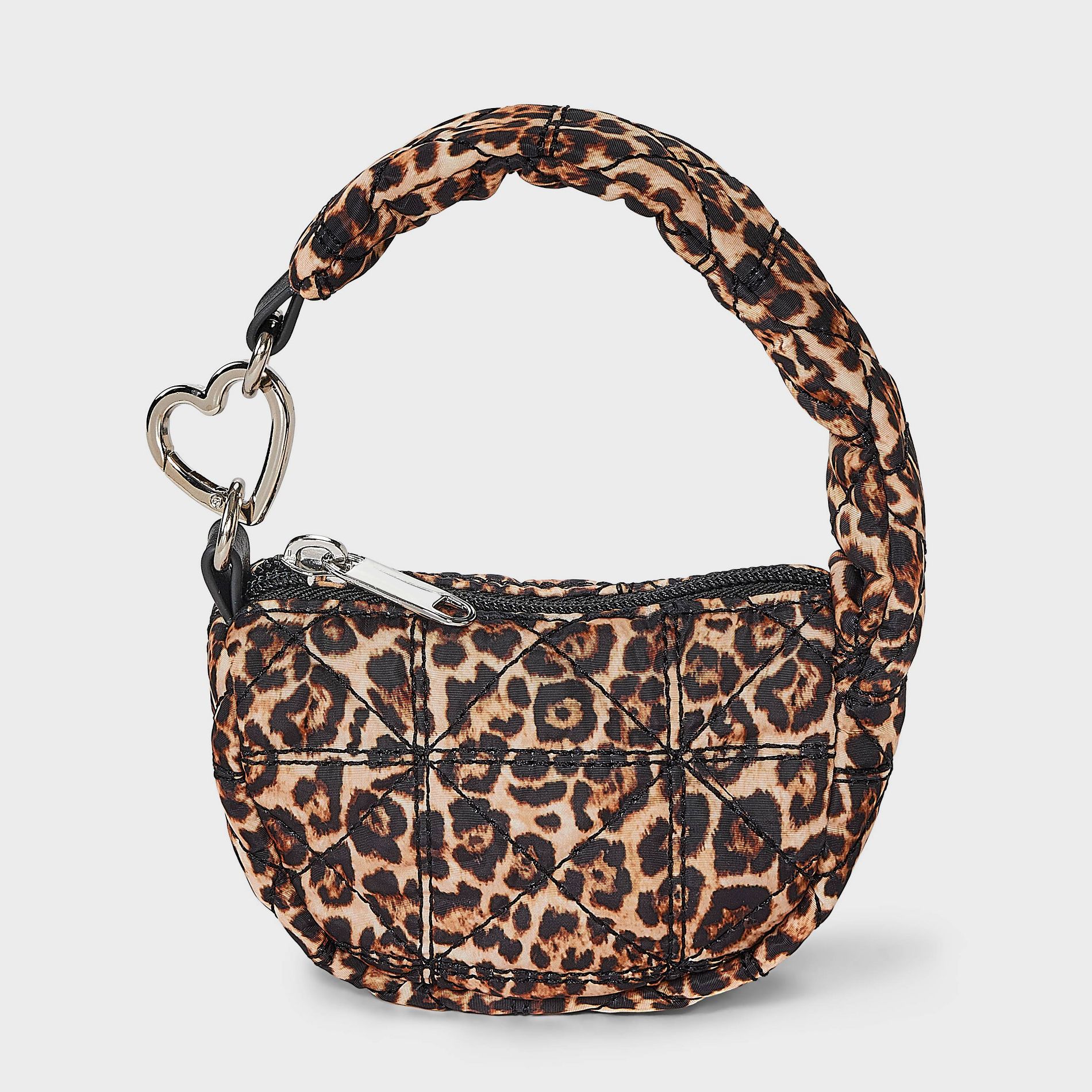 Micro Quilted Pouch Bag Charm - Wild Fable™
