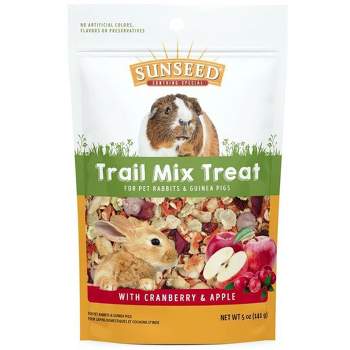 Sunseed Trail Mix Treat with Cranberry and Apple for Rabbits and Guinea Pigs - 5 oz