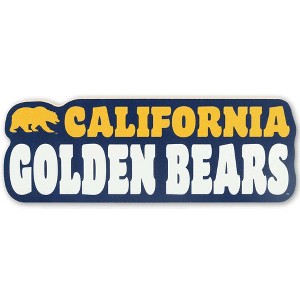 NCAA Cal Golden Bears Chunky Block Wood Wall Art - 1 of 4
