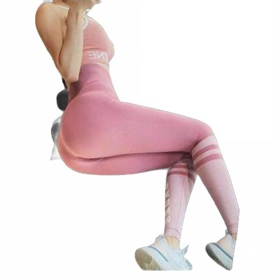 Women's Gym Babes Leggings - Rockstar Peach