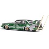 Skyline C210 Kaido Racer "Bosozoku Style" RHD (Right Hand Drive) #210 Green and Silver 1/64 Diecast Model Car by Pop Race - 4 of 4