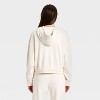 Women's French Terry Full Zip Hoodie Sweatshirt - JoyLab™ - 2 of 3