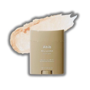 Abib Airy Sunstick Smoothing Bar (80 Minute Water Resistance) | Korean Suncreen Stick Suncare Sunblock from KOREA (0.81 ounces) - 1 of 3
