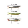 Unique Bargains Freshwater Lifelike Catfish Fishing Lures 3D Eyes for Enhanced Attraction 3 Pcs - 3 of 4