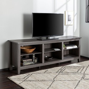 NicBex TV Stand for 80 Inch TV,TV Entertanment Center with 6 Open Storage Shelves,Modern TV Console Table for Living Room - 1 of 4