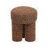 Meridian Furniture,Larson Polyester Fabric Ottoman/Stool - 4 of 4