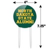 North Dakota State Bison Alumn Acrylic Cake Topper Party Decoration for Wedding Anniversary Birthday Graduation - 2 of 4