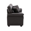 Faux Leather Loveseat and Chair,Ultimate Comfort Couch for Living Room,Lounge Room-Morden Fort - 3 of 4