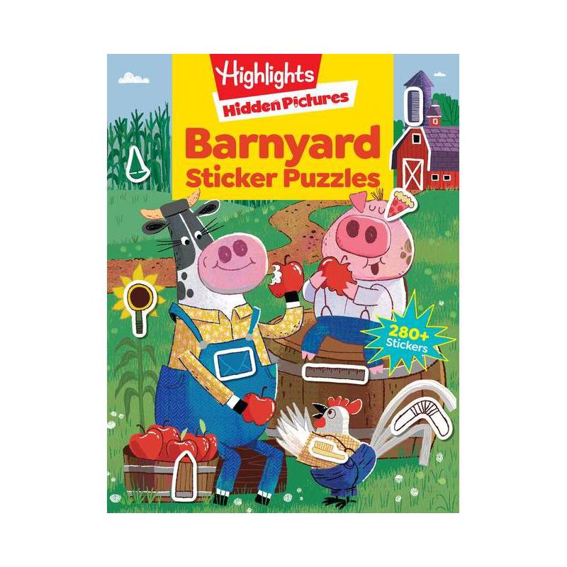Barnyard Sticker Puzzles - by Highlights (Paperback), 1 of 2