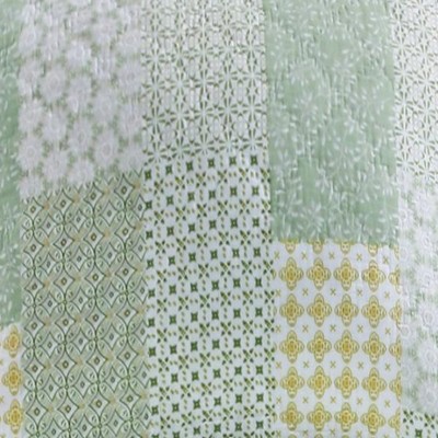 Juniper Sage Green Cotton Blend Quilted Pillow Sham