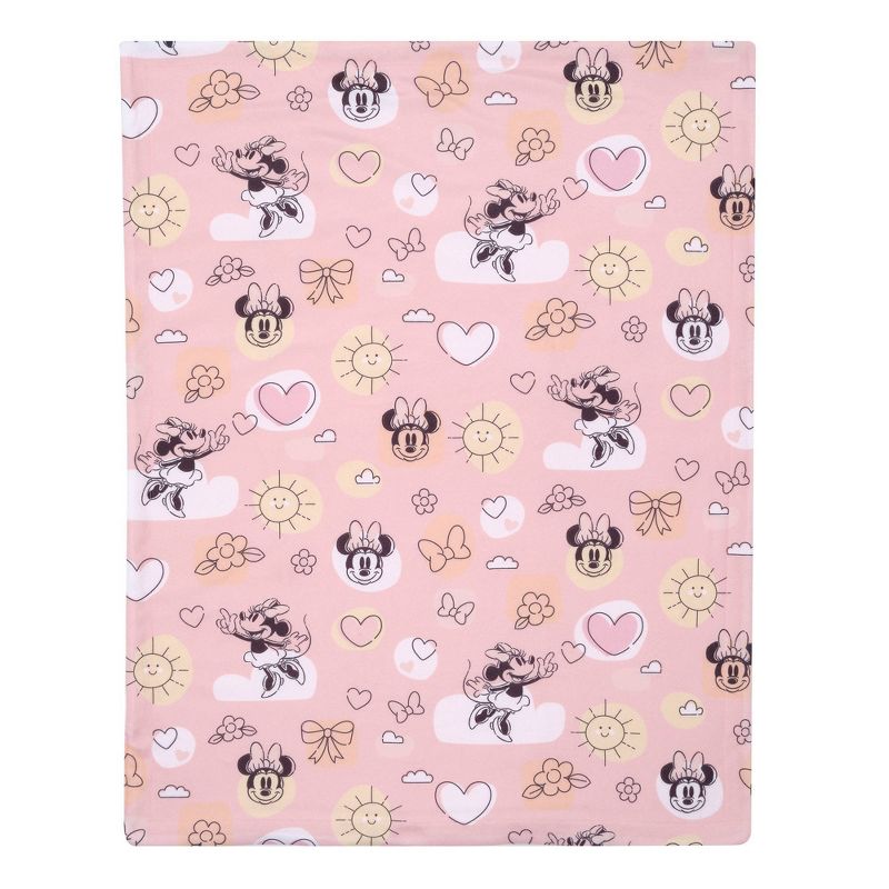 Lambs &#38; Ivy Disney Baby Minnie Mouse Fleece Baby Blanket, 3 of 6