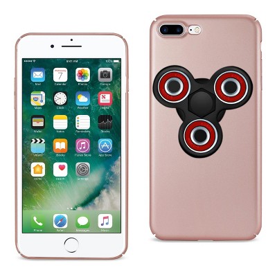 Reiko iPhone 8 Plus/ 7 Plus Case with Fidget Spinner Clip On in Rose Gold