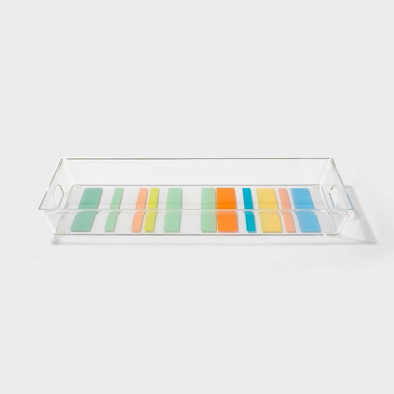 Rectangular Striped Ombre Serving Tray - Sun Squad&#8482;, 2 of 4