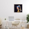 Stupell Industries Iconic Pear Earring Girl Floating Frame Canvas Art - 3 of 4