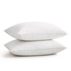Peace Nest Down Fiber Bed Pillows with Cotton Cover Set of 2 - 3 of 4