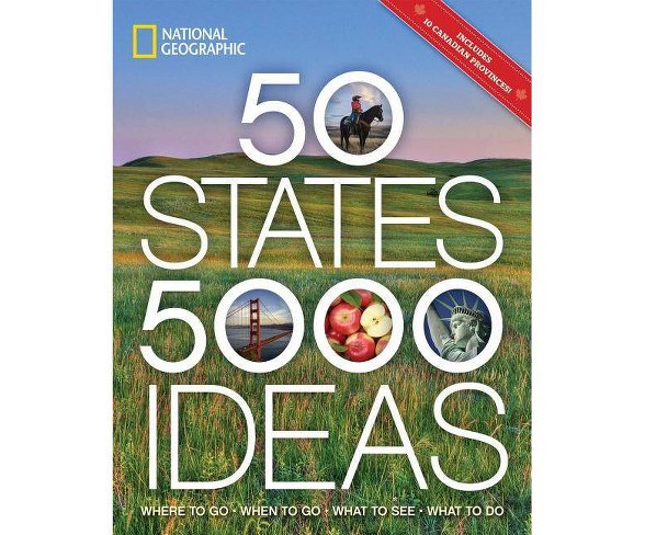 50 States 5,000 Ideas : Where to Go, When to Go, What to See, What to Do (Paperback) (Joe Yogerst)