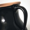 Sullivans Natural Rimmed Ceramic Vase With Handles  8" - 2 of 4