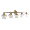 Craftmade Lighting Essex 5 - Light Vanity in  Satin Brass - 2 of 4