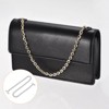 Unique Bargains Cross Body Handbag DIY Accessories Iron Flat Purse Chain Straps - 3 of 3