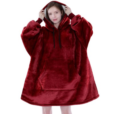 Pavilia oversized best sale wearable hoodie blanket