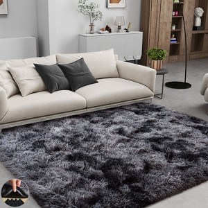 LOVEVOOK 4x6 Feet Area Rugs for Living Room Bedroom, Non-Slip Rug, Carpet for Home Dorm Decor, Comes with 4 Carpet Anti Slip Stickers - 1 of 4