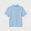 Toddler Boys' Short Sleeve Interlock Uniform Polo Shirt - Cat & Jack™ - 2 of 3