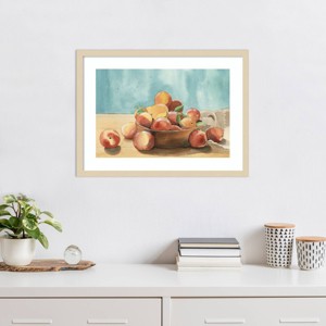 Amanti Art Summer Harvest Bowl I by Alicia Longley Wood Framed Wall Art Print - 1 of 4