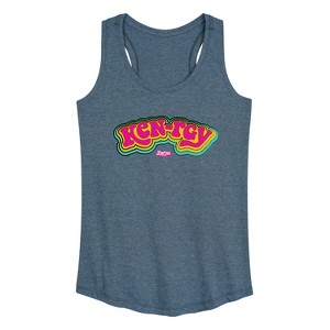 Women's - Barbie - Kenrgy 70s Graphic Racerback Tank - 1 of 4